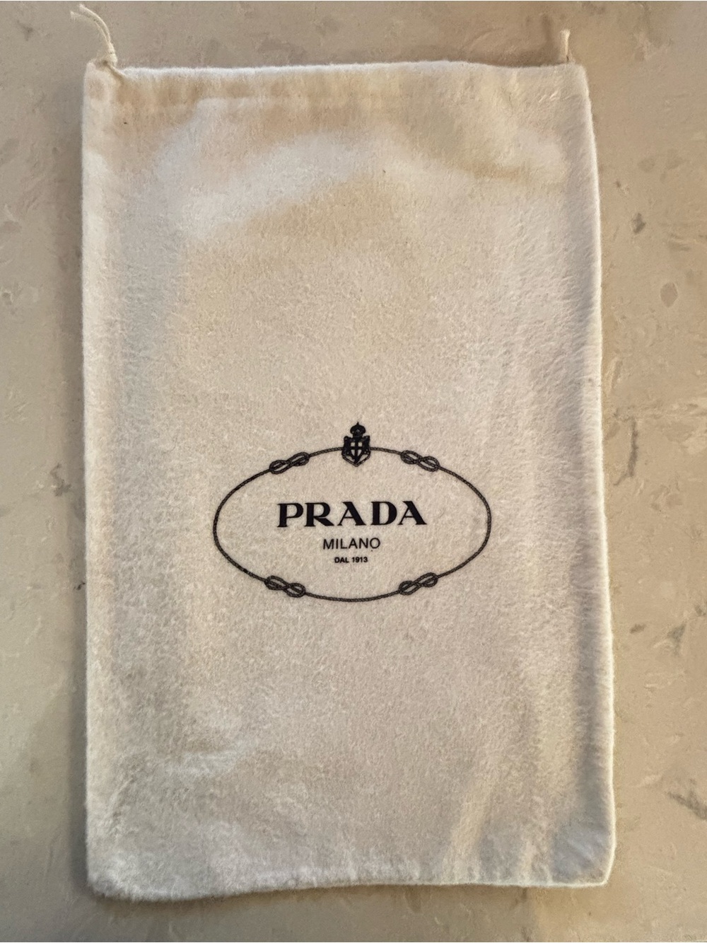 Prada Designer Dust Bag / Prada Storage Bag / Shoe Bag